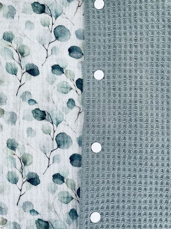 Übergangsjacke Mädchen Waffelpiqué Fb. mintgrün